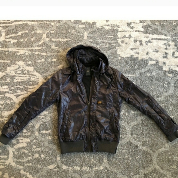 G.STAR ORIGINAL CAMO BOMBER WINDBREAKER  sz.L - Picture 1 of 9